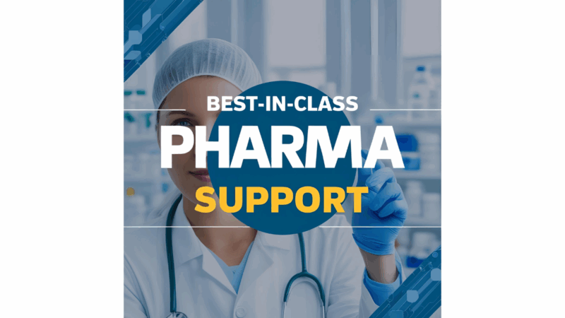 Best-in-class Pharma Support