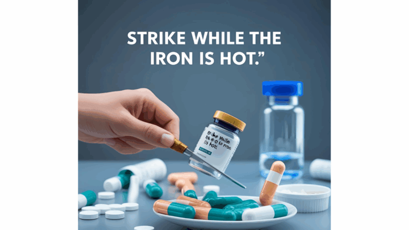 Strike While the Iron is Hot