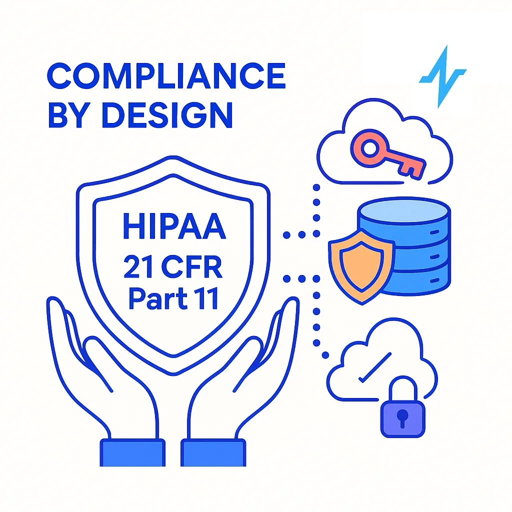 Database connected to NPI, doctor and hospital icons alongside field data icons shows necessary HCP and field data.