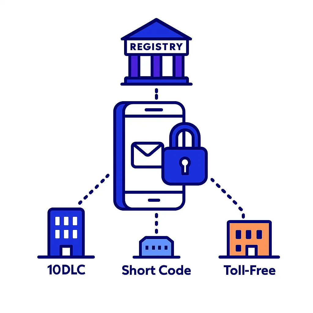 Large shield with padlock overlaying email and phone icons with keys and locks illustrating data protection.