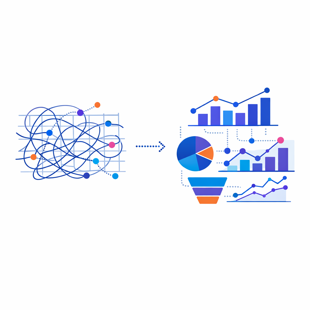 Messy manual reconciliation transforms into a clean measurement model with faster decision making.