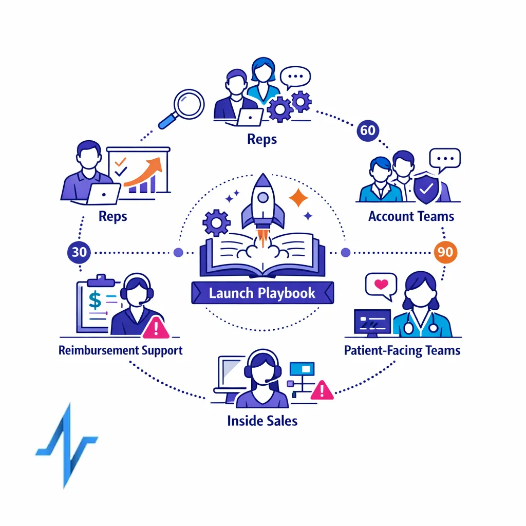 Field teams, support teams, and internal stakeholders align around one operating picture before launch.