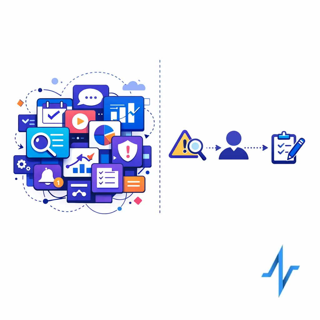 A clear path through a few strong workflows outshines a cluttered wall of excessive features.