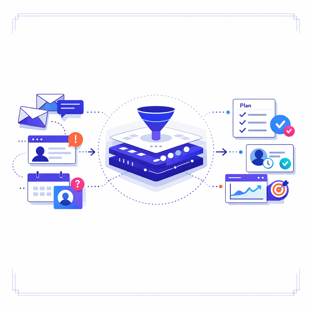 A streamlined operating layer reduces duplicate outreach and keeps workflows visible and organized.