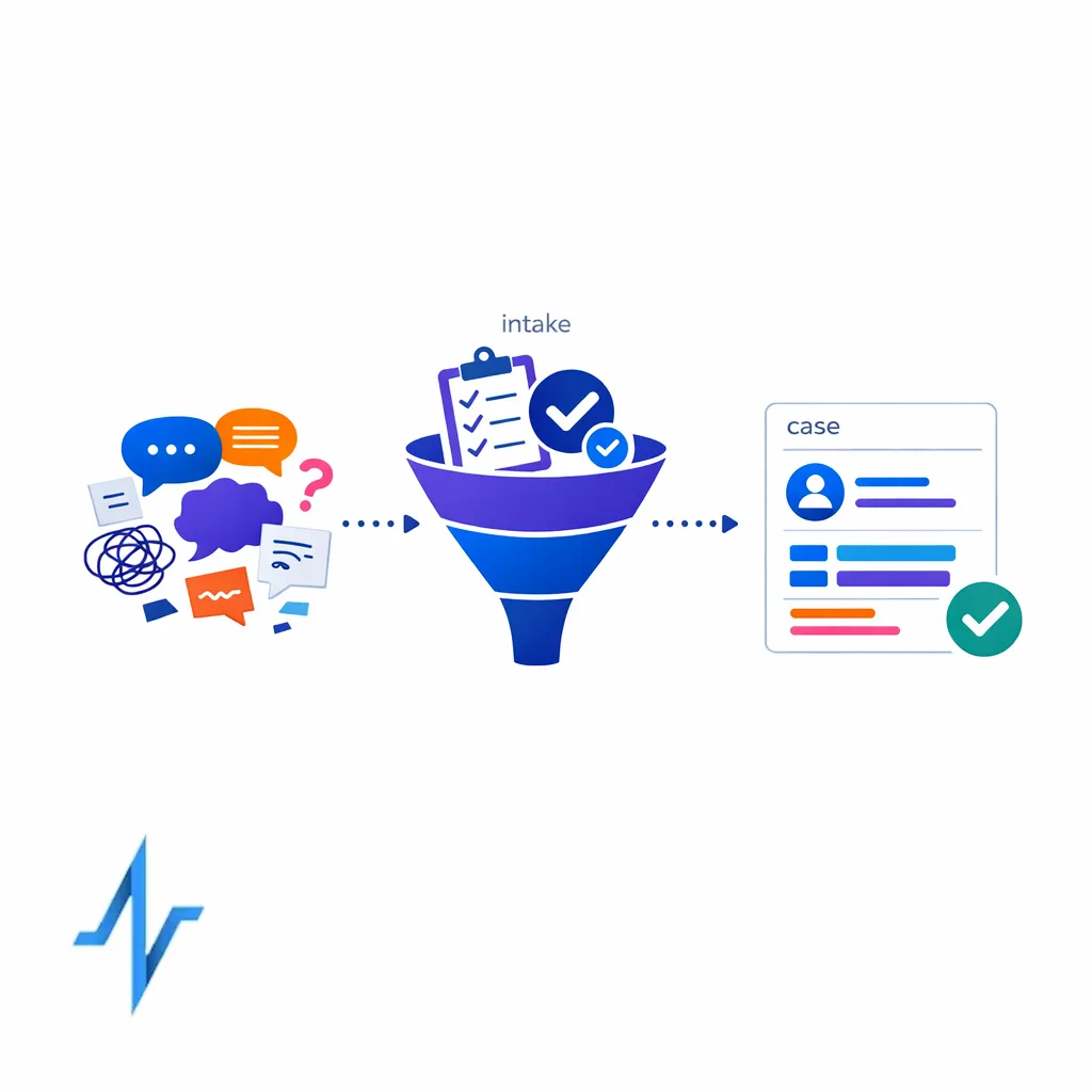 An unstructured report transforms into a tidy case record with validated fields and clear structure.